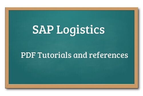 SAP Logistics module