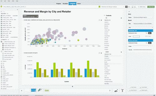 sap lumira sample screenshot