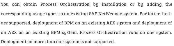 SAP process orchestration deployment - installation guide