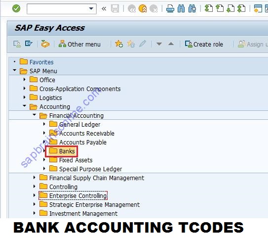 sap fi bank accounting tcodes - FI-BL transaction codes full