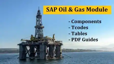 SAP Oil & Gas module IS-OIL tutorial & training material