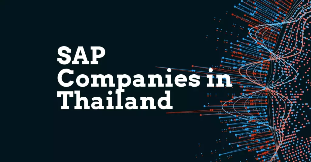 SAP Companies in Thailand