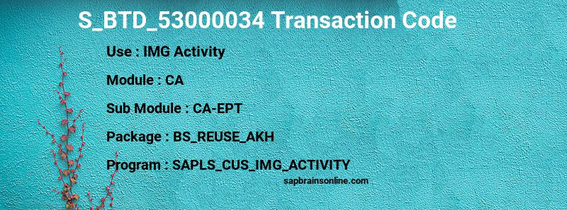 SAP S_BTD_53000034 transaction code