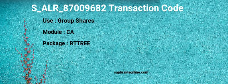 SAP S_ALR_87009682 transaction code