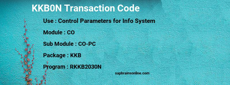 SAP KKB0N transaction code