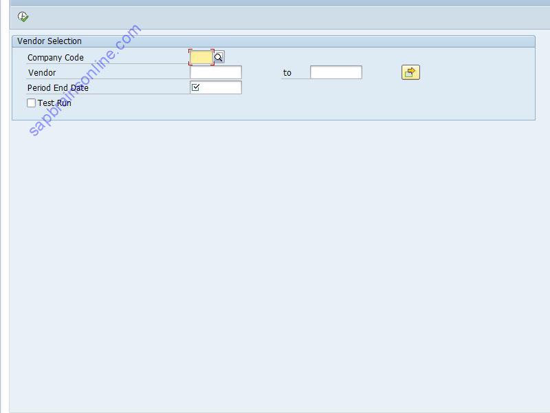 SAP CISV tcode screenshot