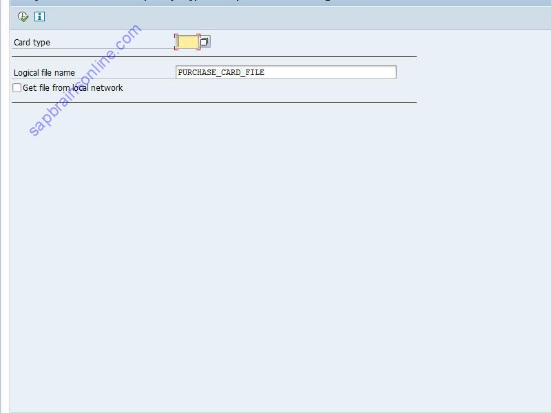 SAP CRF1 tcode screenshot