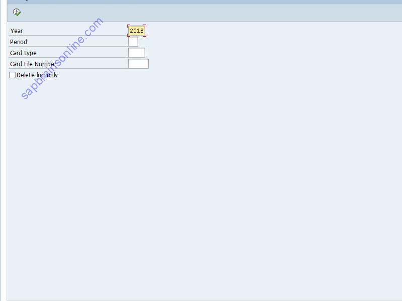 SAP CRF2 tcode screenshot