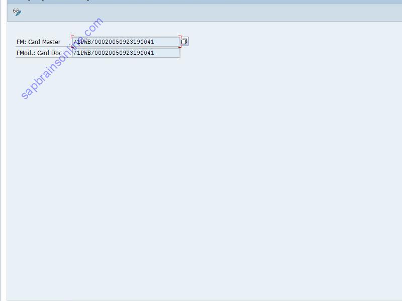 SAP CRO2 tcode screenshot