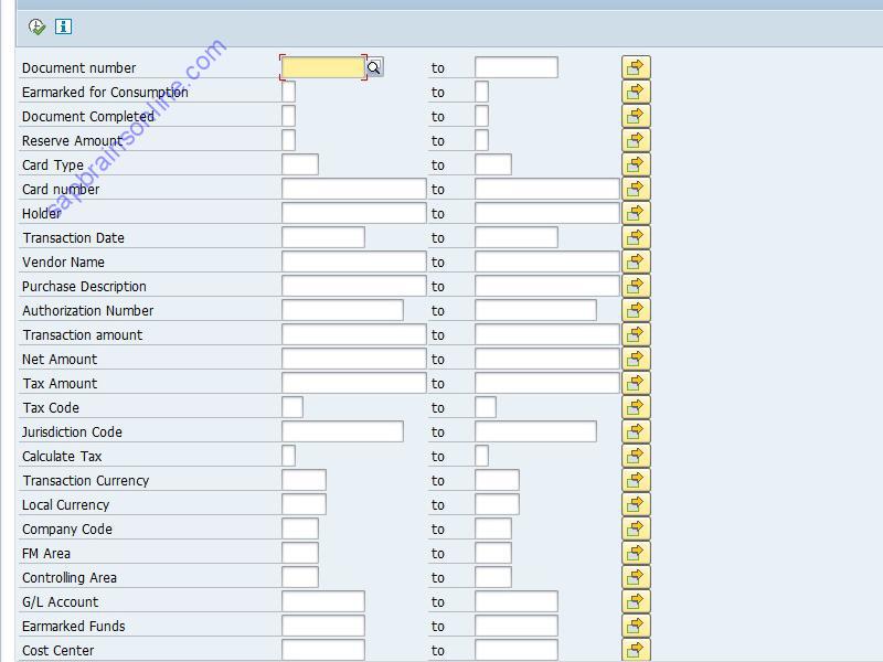 SAP CRR2 tcode screenshot