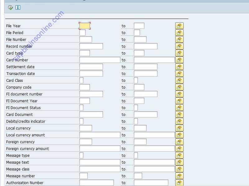SAP CRR3 tcode screenshot