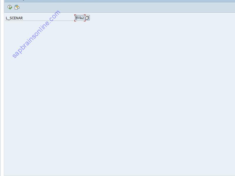 SAP FNETSVA2 tcode screenshot