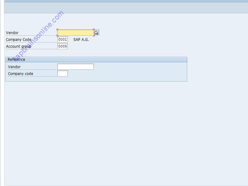 SAP V-11 tcode screenshot