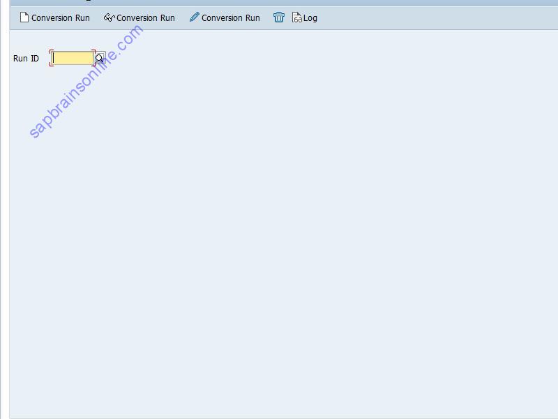 SAP WTMG tcode screenshot
