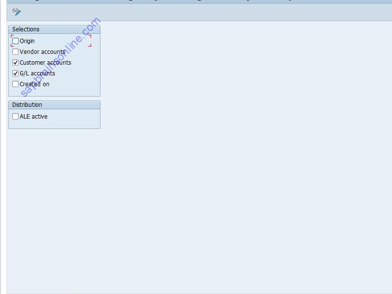 SAP F8BG tcode screenshot