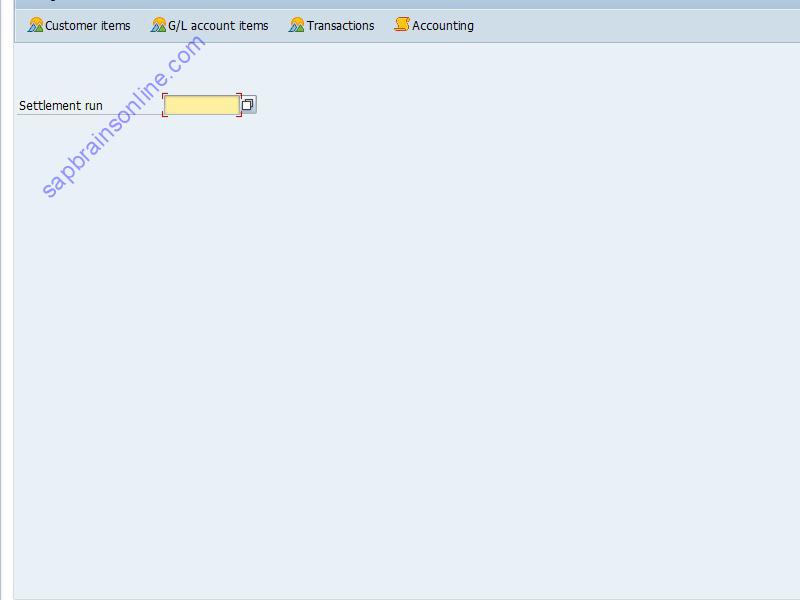 SAP FCCR tcode screenshot
