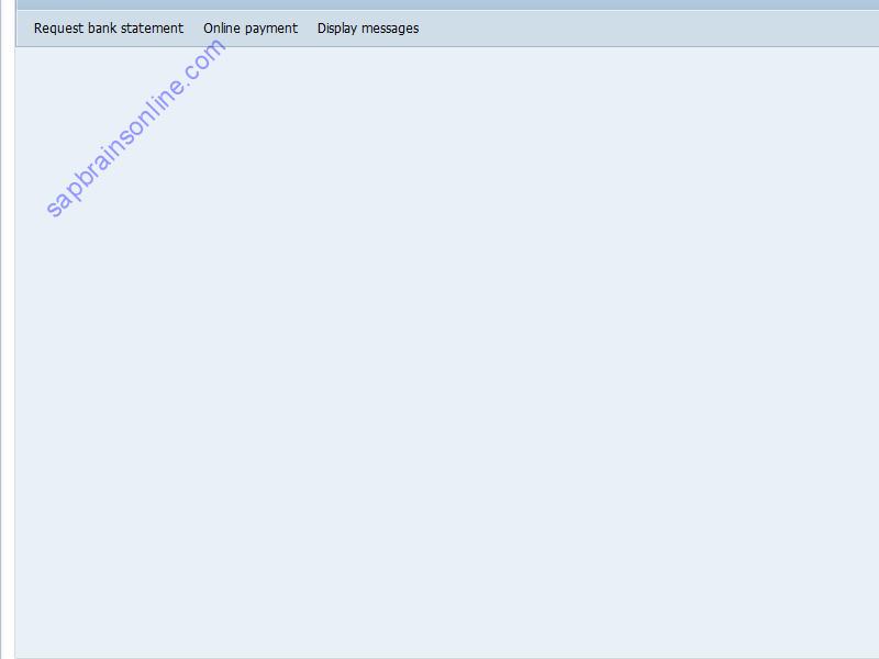 SAP FEBOFX tcode screenshot
