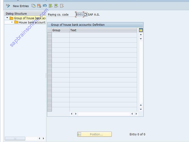 SAP FIBL3 tcode screenshot