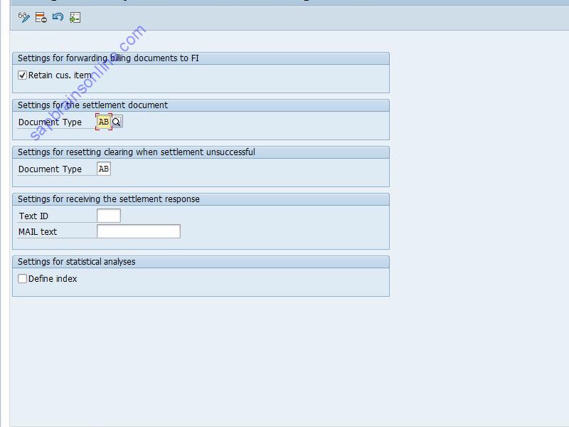 SAP OBZH tcode screenshot