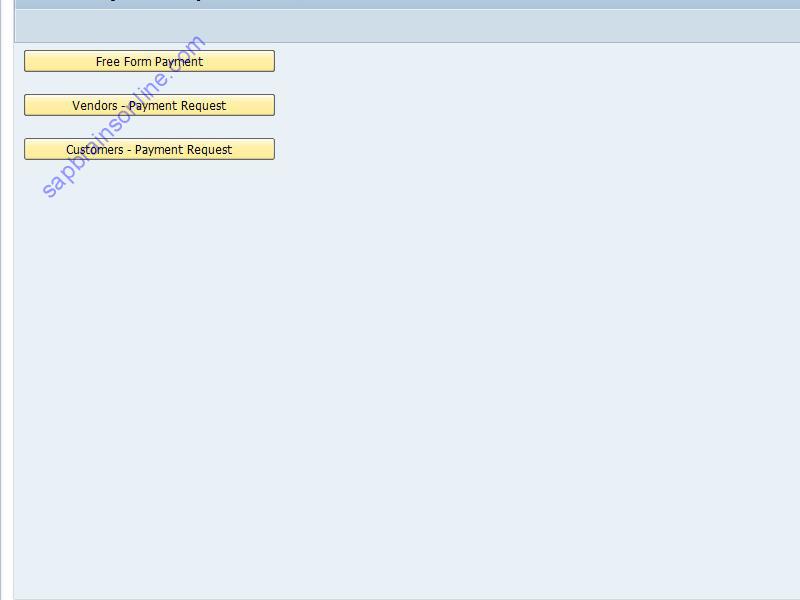 SAP RVND tcode screenshot