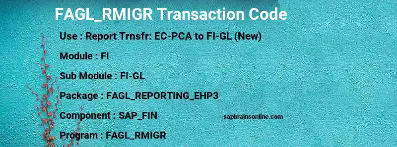 SAP FAGL_RMIGR transaction code