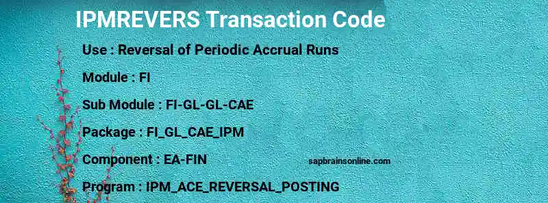 ipmrevers-sap-tcode-for-reversal-of-periodic-accrual-runs
