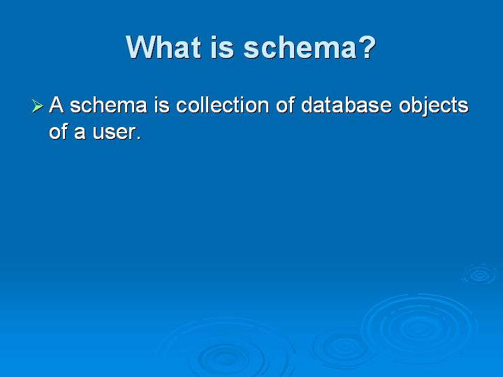 18_What is schema