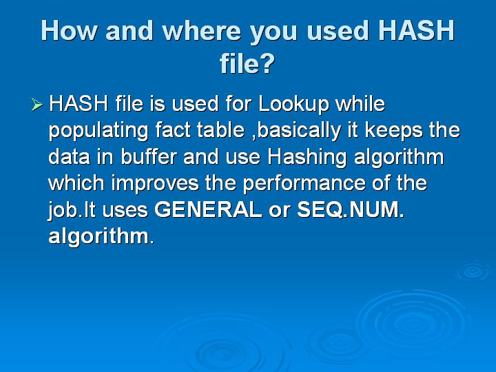 37_How and where you used HASH file