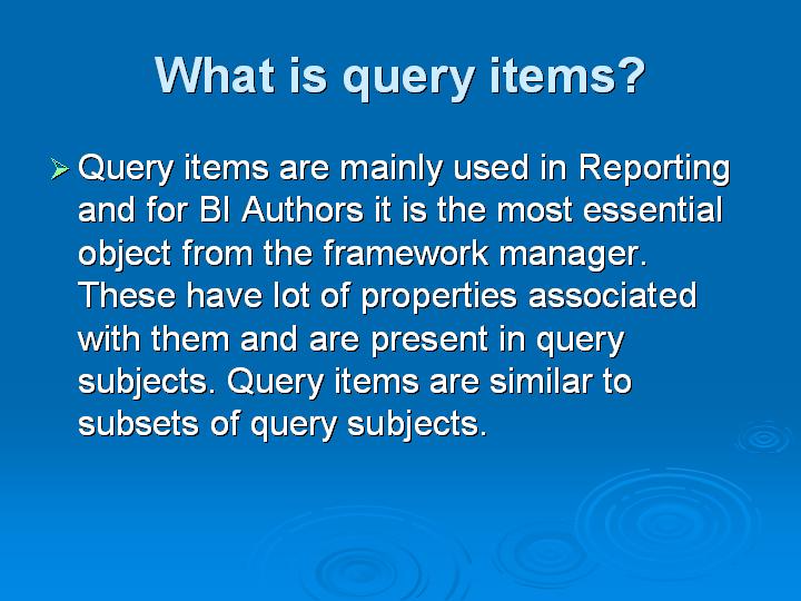 37_What is query items