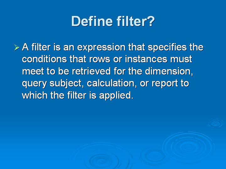 5_Define filter