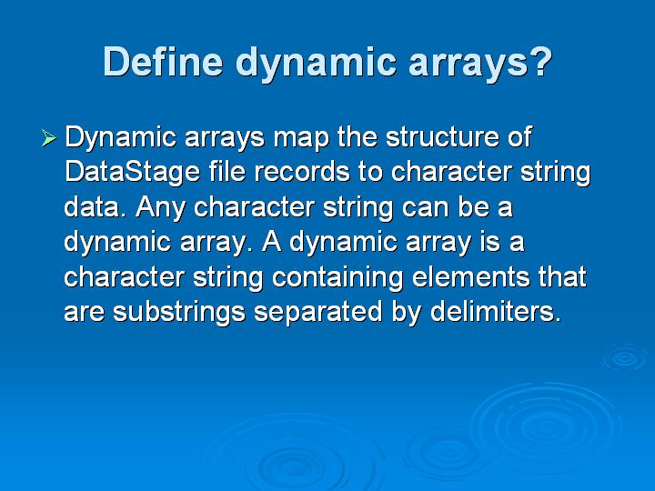 60_Define dynamic arrays