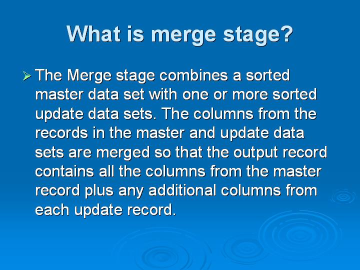 67_What is merge stage