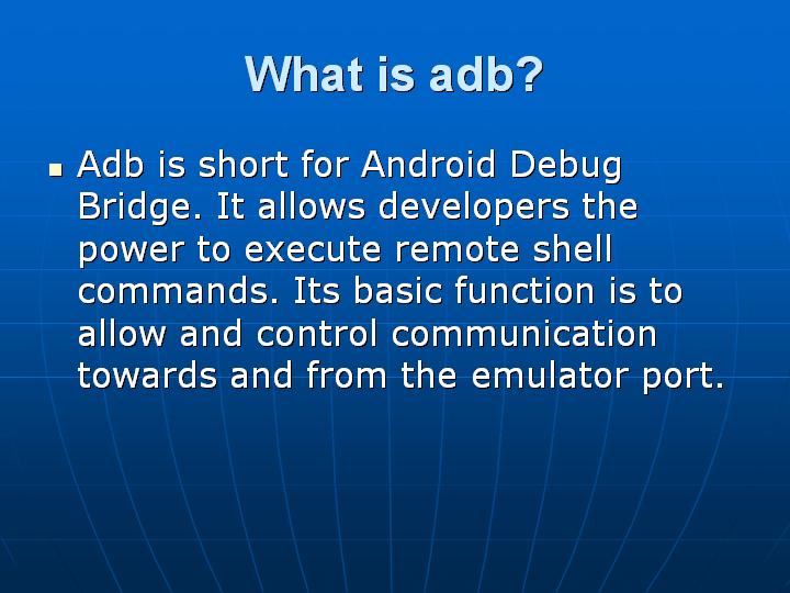 18_What is adb