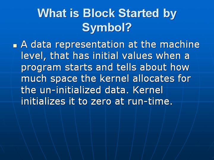 20_What is Block Started by Symbol