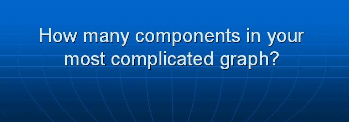 9_How many components in your most complicated graph