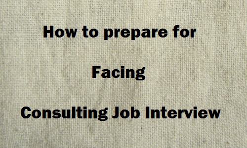 Consulting interview questions with answers